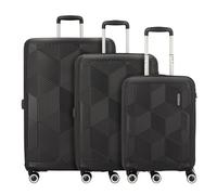 American Tourister Sunchaser 4 wheels Suitcase set 3-piece black