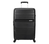 American Tourister Sunside - Spinner L, Expandable Case, 77 cm, 106/118 L, Black
