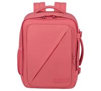 American Tourister Take2 Cabin Backpack, Pink, 40 x 30 x 20 cm, 26.5L, 100% Recycled PET, 15.6 Inch PC Compartment, Ergonomic Shoulder Straps