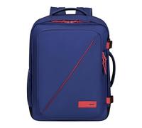 American Tourister Take2Cabin - easyJet Cabin Bag 36 x 20 x 45 cm, 38 L, 0.70 kg, Carry On, Airplane Backpack M Underseater, Purple/Pink (Dusk Purple/Sunset Coral)