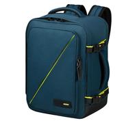 American Tourister Take2Cabin - Easyjet Cabin Bag 36 x 20 x 45 cm, 38 L, 0.70 kg, Hand Luggage, Airplane Backpack M Underseater, Blue (Harbor Blue)