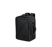 American Tourister Take2Cabin - easyJet Cabin Bag 36 x 20 x 45 cm, 38 L, 0.80 kg, Hand Luggage, Airplane Backpack M Underseater, Black Edition (Black Edition)