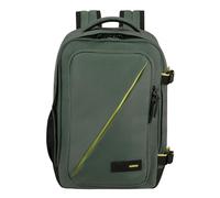 American Tourister Take2Cabin - Ryanair Cabin Bag 40 x 25 x 20 cm, 24 L, 0.40 kg, Hand Luggage, Airplane Backpack S Underseater, Green (Dark Forest)