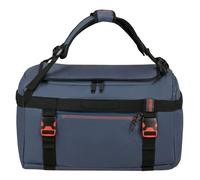 American Tourister Travel Bag Urban Track Duffle/Backpack Coated 60L Navy/Orange Blue
