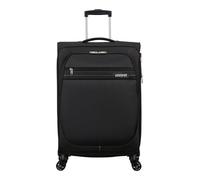 American Tourister Deep Dive 4 wheels Trolley 67 cm with expansion pleat black