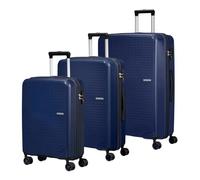 American Tourister Trolley Summer Hit 3 PC Set A Navy Dark Blue 76cm