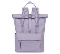 American Tourister Urban Groove UG16 Mono - Women's Backpack, Water-Repellent, Casual Backpack for Everyday Use with Hidden Back Pocket, 17L, Lavender