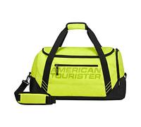 American Tourister Urban Groove - Travel Bag, 59 cm, 47 L, Black/Green (Black/Lime Green)