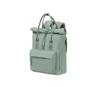 American Tourister Urban Groove UG16 Mono Women's Backpack, Water-Repellent, Casual Backpack for Everyday Use with Hidden Back Compartment, 17 L, Iceberg Green