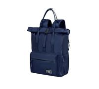 American Tourister Urban Groove UG25 - Laptop Backpack 15.6" (42.5 cm) - Business & School Backpack with Bottle Holder, Ergonomic, Lightweight, Smart Sleeve - 20.5L - Blue (Midnight Navy)