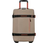American Tourister Urban Track Duffle with wheels Beige/Orange