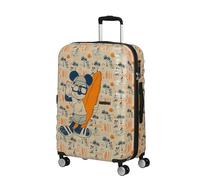 American Tourister Wavebreaker Disney - Mickey Mouse Large Hardshell Suitcase (77 cm), Travel Spinner, TSA Lock, 4 Wheels, 96 L, 4.2 kg - Mickey Super Surfer