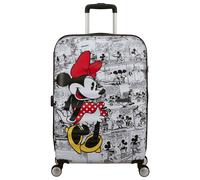 American Tourister Wavebreaker Disney FL - Spinner M, Case, 67 cm, 64 L, Multicolor (Minnie Comics White)