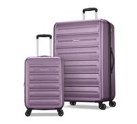American Tourister Westridge Hardside Luggage Set with Spinner Wheels, Purple Haze, 3PC Set (CO/M/L), Westridge Hardside Luggage with Spinner Wheels