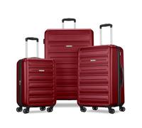American Tourister Westridge Hardside Luggage with Spinner Wheels, Holly Red, 20-Inch Carry-On, Westridge Hardside Luggage with Spinner Wheels