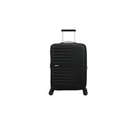 American Tourister Women's Men's Trolley Fastforward Spinner 55 One Size, Flash Black, Einheitsgröße, Suitcase with 4 Wheels