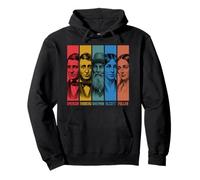 American Transcendentalists Emerson Thoreau Whitman Authors Pullover Hoodie