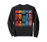 American Transcendentalists Emerson Thoreau Whitman Authors Sweatshirt