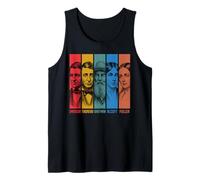 American Transcendentalists Emerson Thoreau Whitman Authors Tank Top