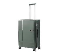 AMERICAN TRAVELLER Travel Mate 24" Hard Shell Check-in Case, Forest Green | Checked Luggage For 5-7 Day Trips, ABS Hard Shell, Scratch-Resistant, 360° Spinner Wheels, TSA Lock, (Forest Green)