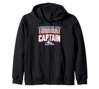 American Tugboat Captain Zip Hoodie