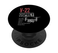 American V/STOL Military Aircraft V22 Osprey PopSockets Adhesive PopGrip
