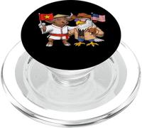 American Vietnamese Roots USA Vietnam Flag PopSockets PopGrip for MagSafe