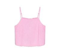 American Vintage lace trim crop top - Pink S-M-L