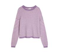 American Vintage Nenybay Striped Brushed-knit Jumper - Purple - L (UK14 / L)
