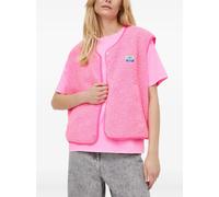 American Vintage press-stud gilet - Pink XS/S-M/L