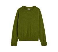 American Vintage Vitow Brushed Alpaca and Wool-blend Jumper - Dark Green - M/L (UK14 / L)