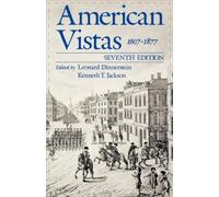 Dinnerstein - American Vistas Volume 1 1607-1877 - New paperback or - N555z
