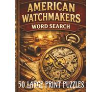 American Watchmakers Large Print Wordsearches