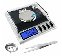 American Weigh Scale Gemini Series Precision Digital Milligram Scale, Silver 20G X 0.001G (GEMINI-20) (Black)