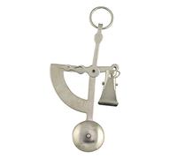American Weigh Scales AMWHAND-SIL Silver Hand Letter Scale, 100G / 4OZ