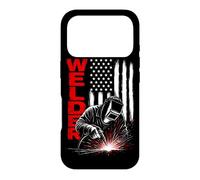 American Welder Metalworker Welding Case for iPhone 17 Pro