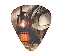 American West Rodeo Guitar Picks - Guitar Accessories - Guitar Picks For Acoustic Guitar, Electric Guitar, Bass Guitar For Men Women Professional Guitarist, Musicians And Beginner.