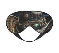 American West Rodeo Hat Print Comfortable Eye Mask Full Coverage Lightweight Men Women Outdoor Travel Relaxation