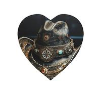 American West Rodeo Hat Print Strong Refrigerator Magnets Decor Fridge Magnets,For Kitchen Whiteboard Office Locker