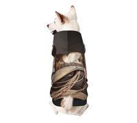 American West Rodeo Hat Printed Dog Hoodie Soft Dog Sweatshirt Cute Cat Dog Clothes for Small Dogs Kitten Puppy, S