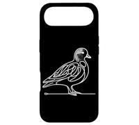 American Wigeon Line Art Birdwatcher Case for iPhone Air
