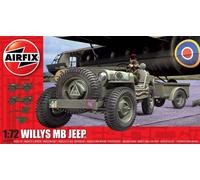 Airfix 1/72 Willy's British Airborne Jeep # A02339