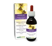 American Witch-Hazel (Hamamelis virginiana) Leaves Alcohol-Free Mother Tincture Naturalma - Liquid Extract Drops 120 ml - Food Supplement - Vegan