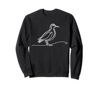 American Woodcock Line Art Bird Drawing Sweatshirt
