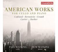 American Works for Cello & Piano by Paul Watkins (2015-05-04)