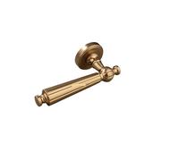 American zinc Alloy Indoor Silent Door Lock Bedroom Wooden Door Handle Household Magnetic Door Split Lock(D53 1129 Ancient Gold Brushed)