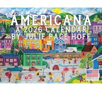 Americana Calendar 2026 by Julie Pace Hoff Monthly Wall Calender 12 Month | American Made In The USA