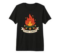 Americana Campfire Stay Warm Premium T-Shirt