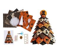 Americana Christmas Tree Quilt Kit, DIY Fabric Tree Sewing Kit Christmas