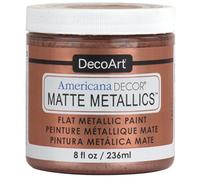Americana Decor Matte Metallics 8Oz-Rose Gold
